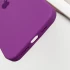 Чохол Silicone Case з закритим низом на Apple iPhone 16 – Фіолетовий / Grape. Фото 7 з 8