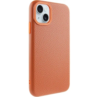 Чохол Syndee with MagSafe для Apple iPhone 14 (6.1") — Brown