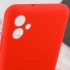 Кольоровий силіконовий чохол GETMAN із закритою камерою для Samsung Galaxy A06 – Червоний / Red. Фото 8 з 9