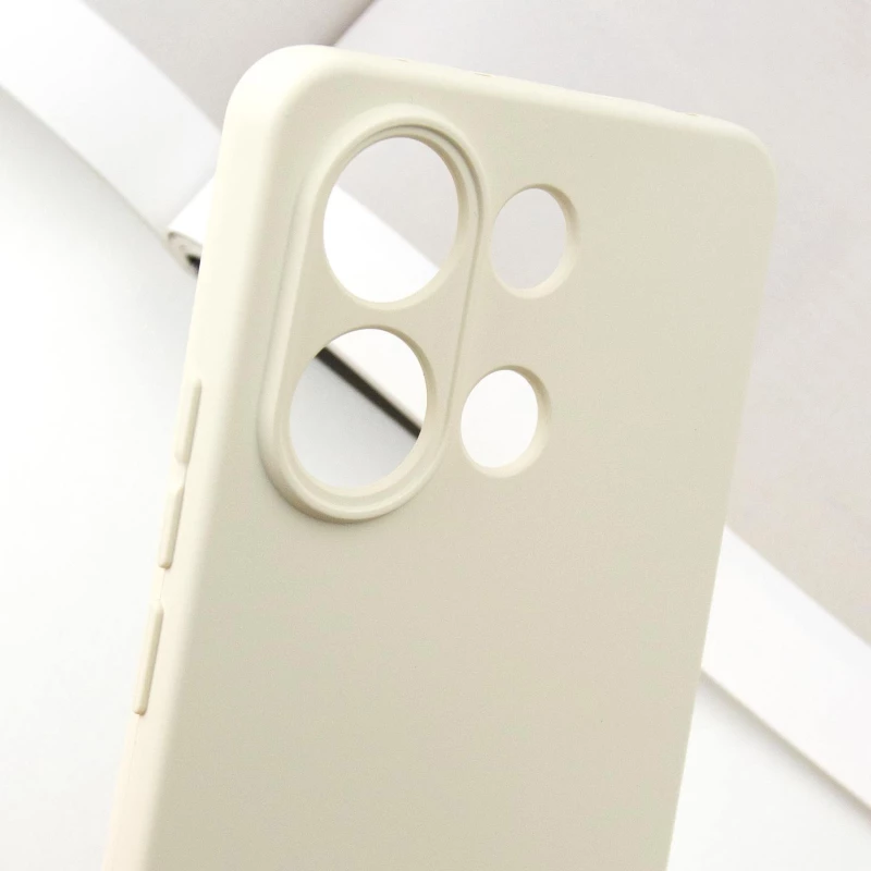 Чохол Silicone Case Lakshmi з закритою камерою на Xiaomi Redmi Note 13 4G – Пісочний / Sand. Фото 4 з 6