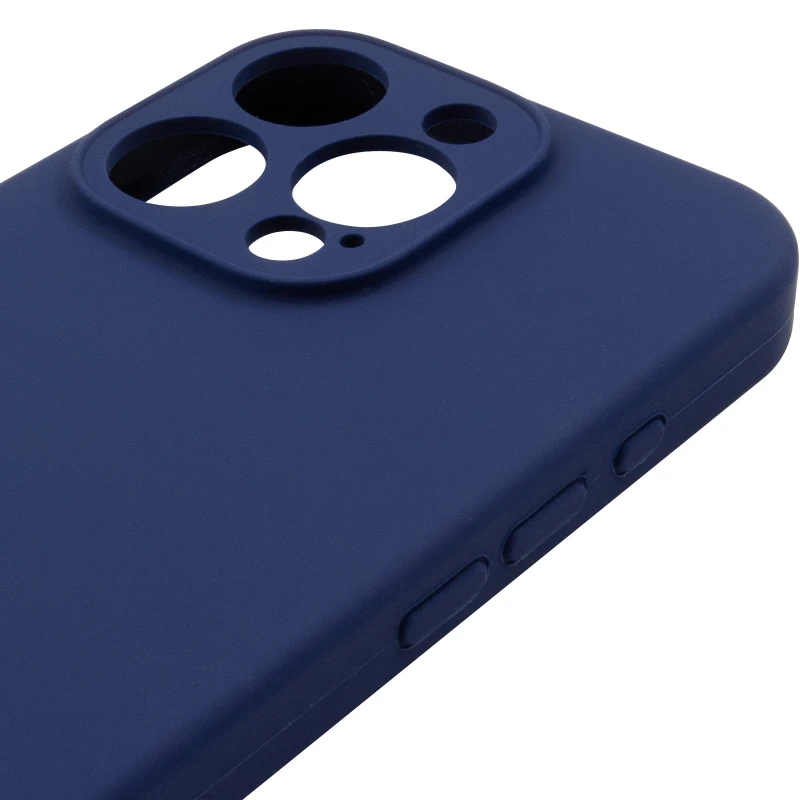 Чехол Silk Full Camera Protective (AA) NO LOGO для Apple iPhone 16 Pro Max – Синий / Deep navy. Фото 6 из 7