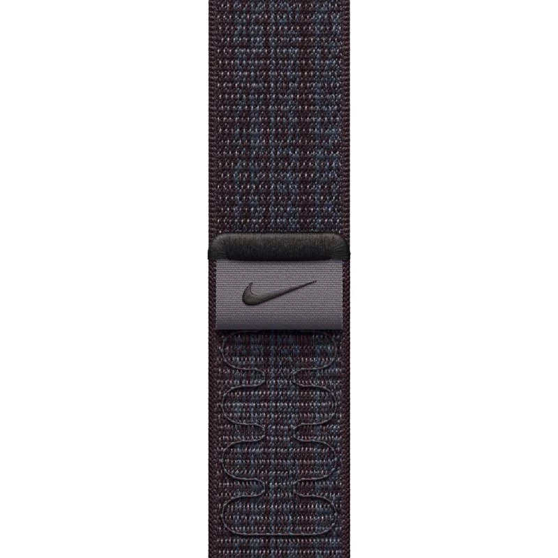 Ремешок Nike Sport Loop для Apple Watch 38/40/41/42mm – Black / Blue. Фото 3 из 6