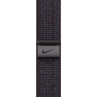 Ремешок Nike Sport Loop для Apple Watch 42/44/45/46/49mm — Black / Blue