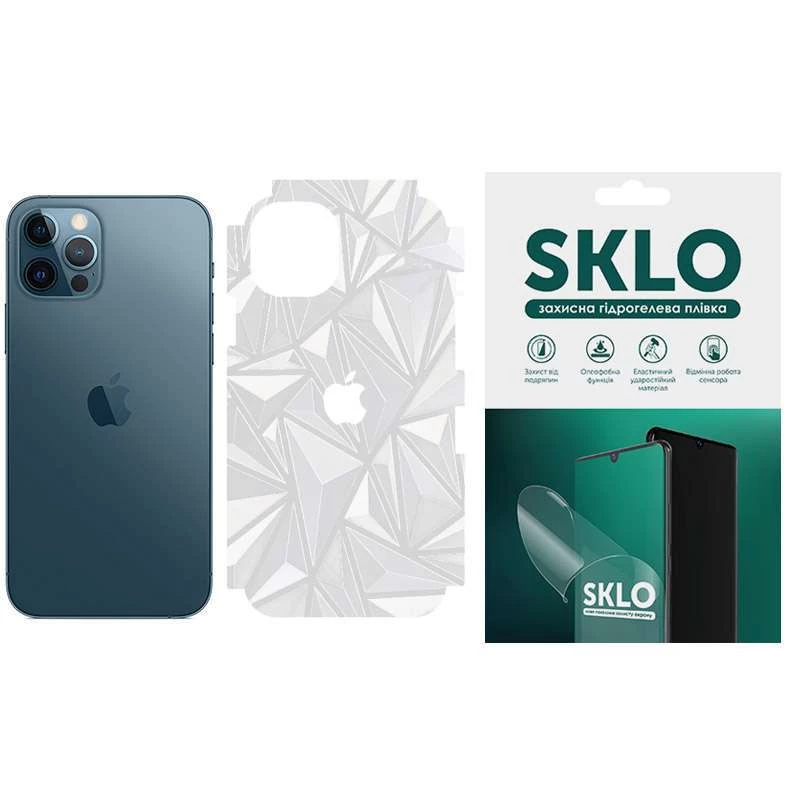 

Защитная пленка SKLO Back (тыл+грани без углов) Transparent для Apple iPhone SE (2020) (Прозрачный / Diamonds), Прозорий / diamonds