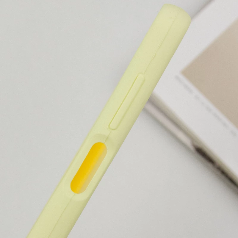 Чохол Silicone Case Lakshmi Plus з закритою камерою на Samsung Galaxy A25 5G – Жовтий / Mellow Yellow. Фото 6 з 7