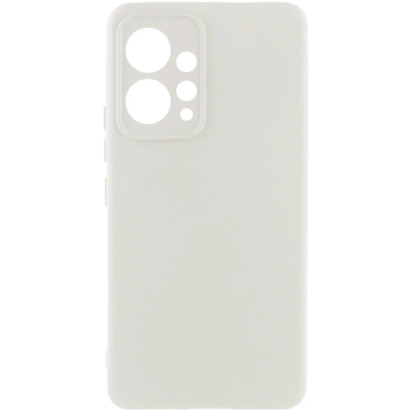 Чохол Silicone Case Lakshmi Plus з закритою камерою на Xiaomi Redmi Note 12 4G – Білий / White. Фото 1 з 1
