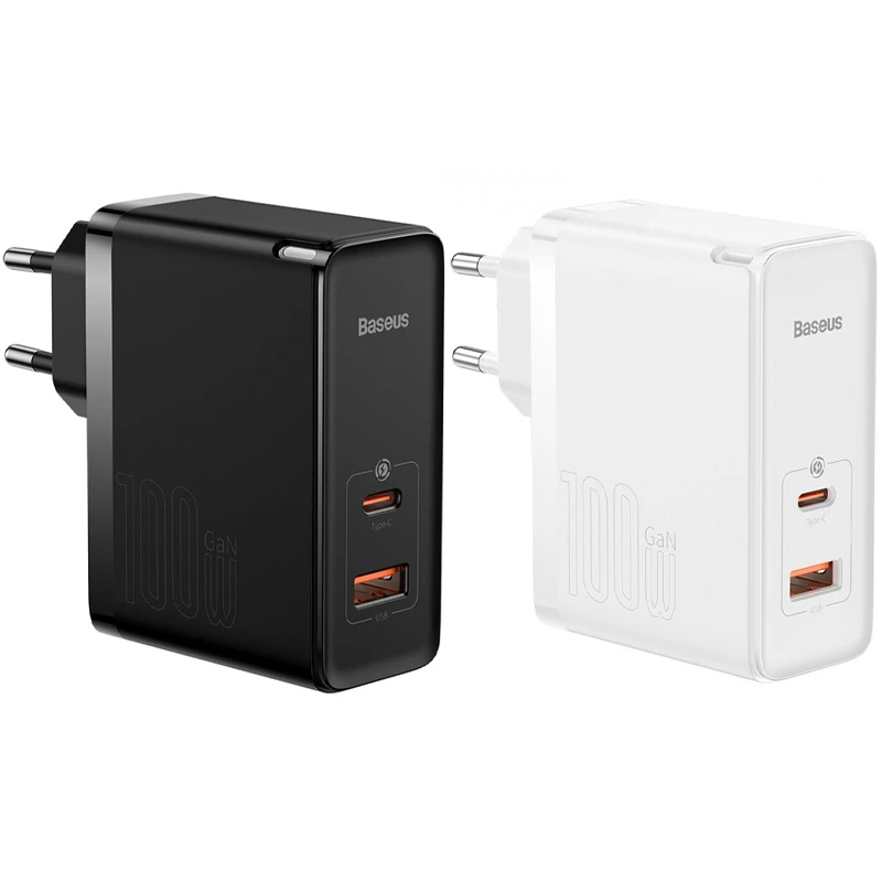 

МЗП Baseus GaN5 Pro Type-C+USB 100W EU