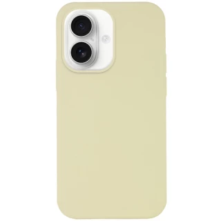 Чехол с закрытым низом Silicone Case для Apple iPhone 16 фото 1 из 7