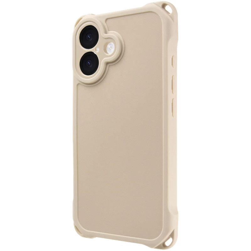 Силіконовий чохол CrossBody зі шнурком для Apple iPhone 16 Plus – Antigue White. Фото 3 з 11