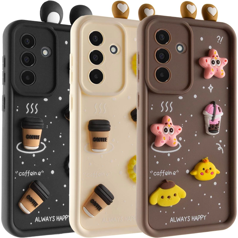 Силіконовий чохол Funny Toys with Ears для Samsung Galaxy A36 5G фото 1 з 2