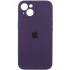 Чехол Silicone Case с защитой камеры для Apple iPhone 15 (6.1") – Фиолетовый / Elderberry. Фото 1 из 6
