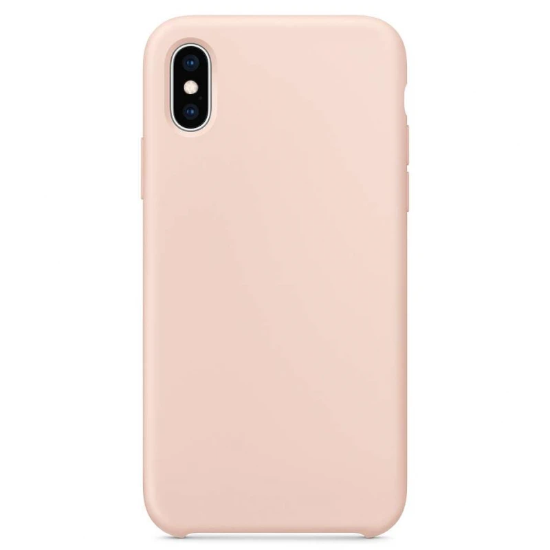 

Чехол Silicone Case без лого для Apple iPhone XS Max (6.5") (Розовый / Pink Sand), Рожевий / pink sand