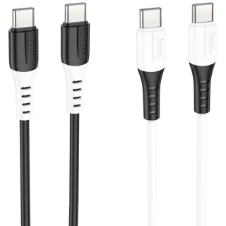 Дата кабель Hoco X82 Silicone Type-C to Type-C 60W (1m) фото 1 з 1
