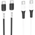 Дата кабель Hoco X82 Silicone Type-C to Type-C 60W (1m) фото 1 з 1