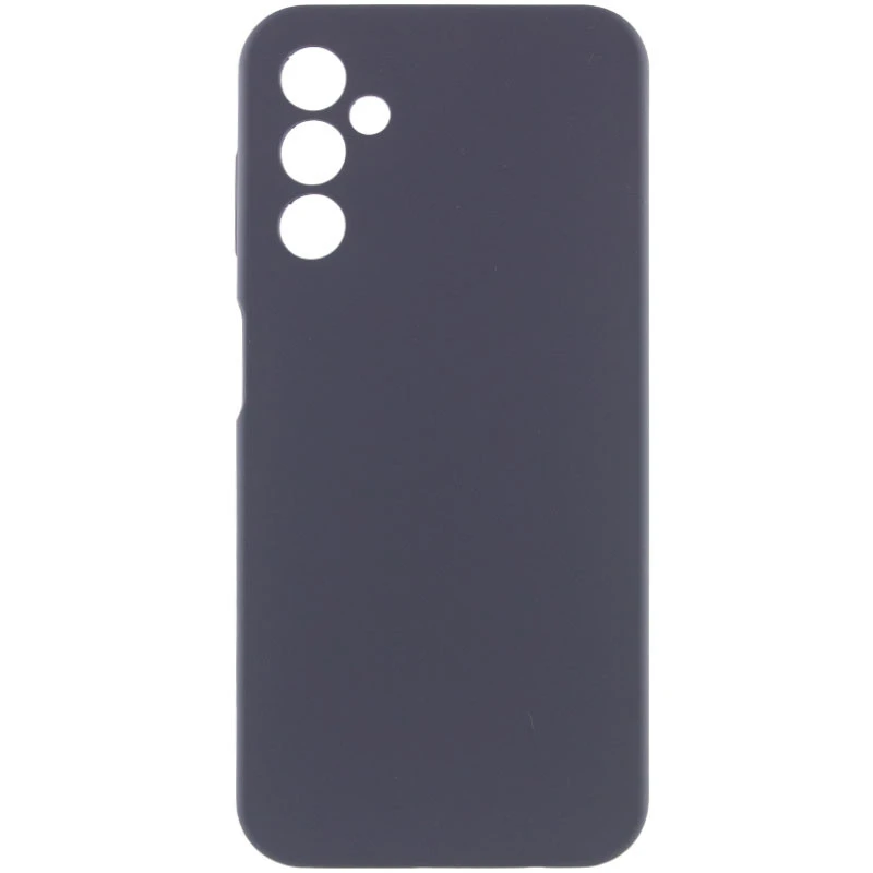 Чохол Silicone Case Lakshmi Premium із закритою камерою для Samsung Galaxy A16 4G/5G – Сірий / Dark Gray. Фото 1 з 7