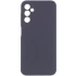 Чохол Silicone Case Lakshmi Premium із закритою камерою для Samsung Galaxy A16 4G/5G – Сірий / Dark Gray. Фото 1 з 7