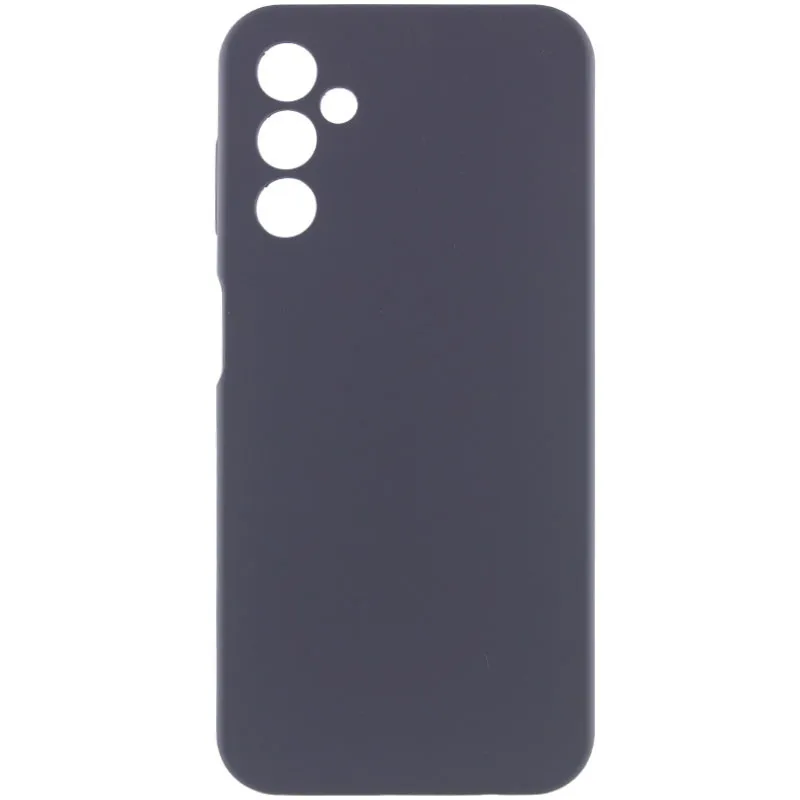 Чехол Silicone Case Lakshmi Premium з закритою камерою на Samsung Galaxy A24 4G – Серый / Dark Gray. Фото 1 из 7