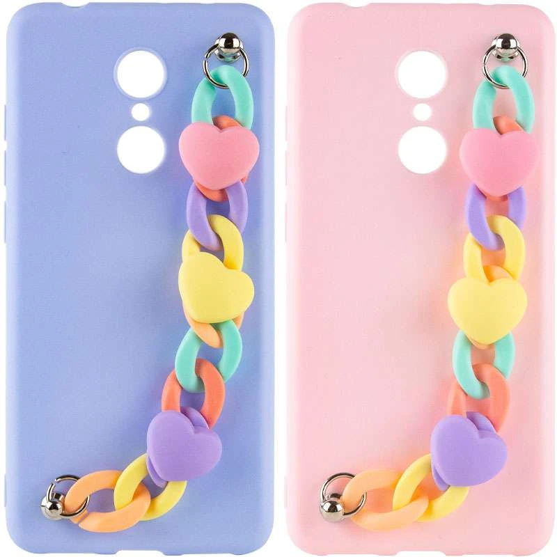 

Чохол Heart з ланцюгом на Xiaomi Redmi 5