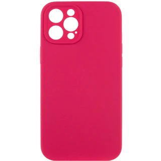 Чехол с защитой камеры Silicone Case для Apple iPhone 12 Pro (6.1") фото 1 из 6