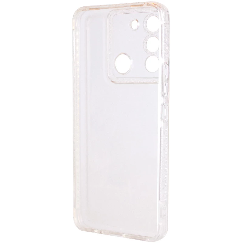 Силиконовый чехол с узором на TECNO Pop 5 LTE – Прозрачный. Фото 2 из 8