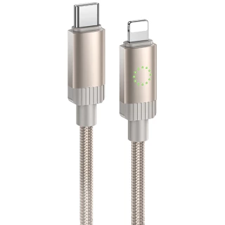 Дата кабель Hoco X117 Star Type-C to Lightning 27W (1m) фото 1 з 4