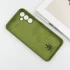 Чохол Silicone Case Lakshmi Plus з закритою камерою на Samsung Galaxy A05s – Зелений / Dark green. Фото 11 з 19