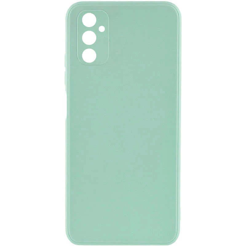 Кольоровий силіконовий чохол із захистом камери на Samsung Galaxy A24 4G – Зелений / Menthol. Фото 2 з 9