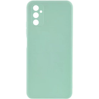 Цветной силиконовый чехол с защитой камеры для Samsung Galaxy A24 4G — Зеленый / Menthol