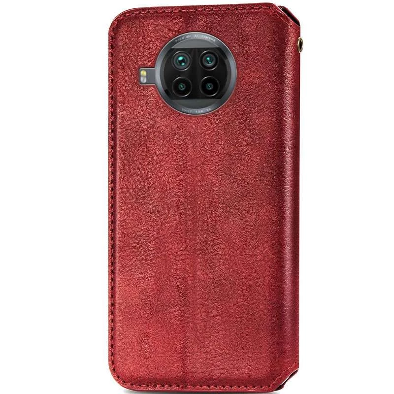 Чехол книжка GETMAN кубик для Xiaomi Mi 10T Lite / Redmi Note 9 Pro 5G – Красный. Фото 3 из 6