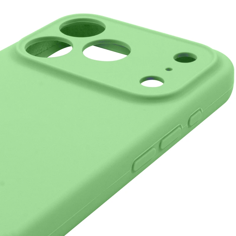 Чехол Silk Full Camera Protective (AA) NO LOGO для Apple iPhone 17 Pro (6.3") – Мятный / Mint. Фото 7 из 10