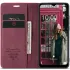 Шкіряний чохол-книжка CaseMe Velvet Nubuck для Xiaomi Redmi Note 13 4G – Red. Фото 2 з 6