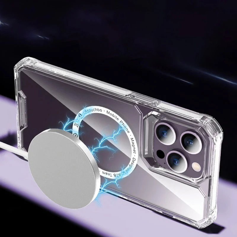 Чохол TPU Gorilla with MagSafe для Apple iPhone 14 Pro (6.1") – Clear. Фото 2 з 5