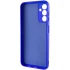 Кольоровий силіконовий чохол GETMAN із закритою камерою для Samsung Galaxy A24 4G – Синій / Iris. Фото 3 з 6