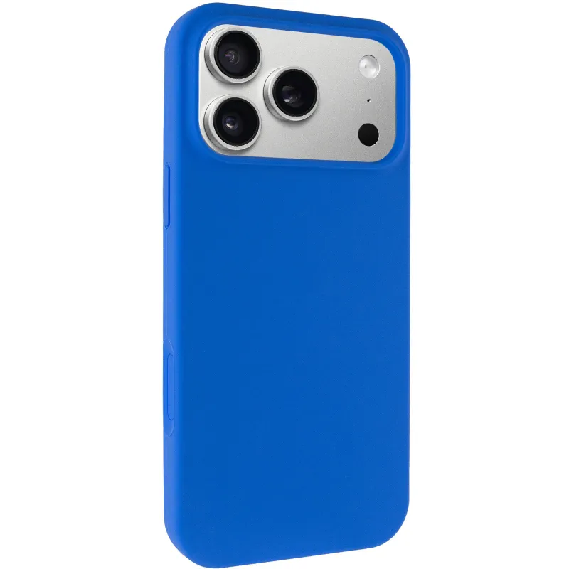 Чохол Silk Full Protective (AA) NO LOGO для Apple iPhone 17 Pro Max (6.9") – Синій / Capri Blue. Фото 2 з 6