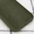 Чохол Silk Full Protective (AA) NO LOGO для Apple iPhone 7 plus / 8 plus – Зелений / Dark Olive. Фото 2 з 2