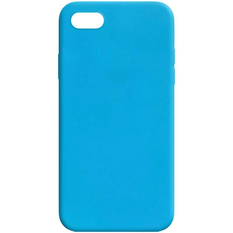 

Цветной силиконовый чехол для Apple iPhone 7 / 8 (4.7") (Голубой), Блакитний