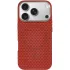 Чехол TPU+PC KVZV Triangular Pattern with Magnetic Fit для Apple iPhone 18 Pro Max – Red. Фото 3 из 6