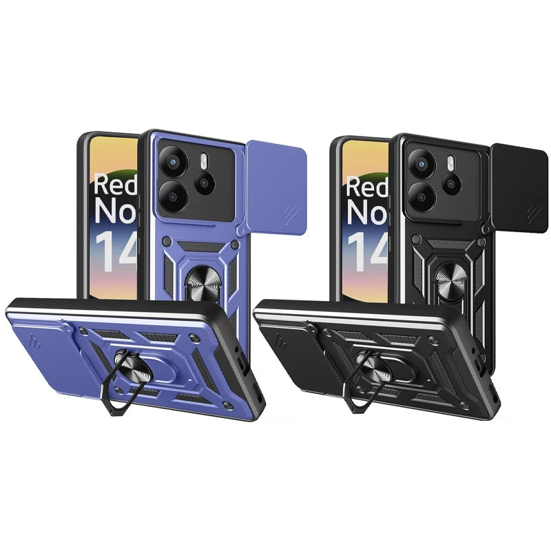 Протиударний чохол Serge Ring з захистом камери на Xiaomi Redmi Note 14 5G фото 1 з 1