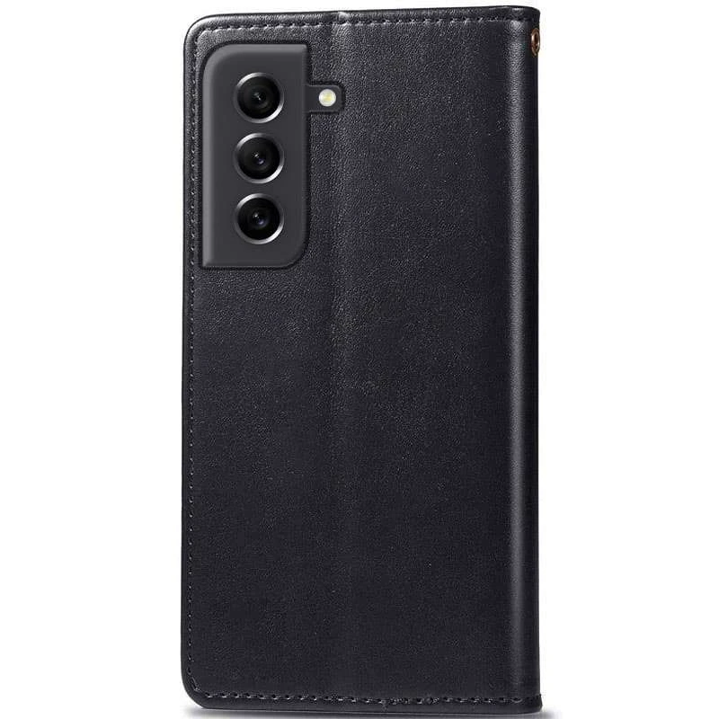 Чохол-книжка GETMAN галант на Samsung Galaxy S21 FE – Чорний. Фото 5 з 5