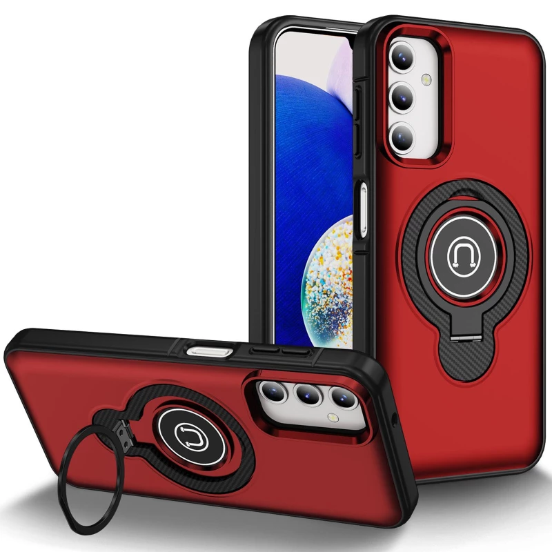 TPU+Textured PC Magnet для Samsung Galaxy A16 4G/5G – Red. Фото 1 из 4