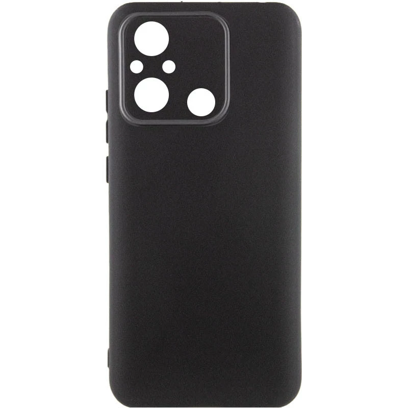 

Чехол Silicone Case Lakshmi Plus с закрытой камерой для Xiaomi Redmi 12C / Poco C55 (Черный / Black), Чорний / black