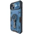 TPU+PC чохол Nillkin CamShield Armor Pro (шторка для камери) на Apple iPhone 14 (6.1") – Синій. Фото 4 з 5