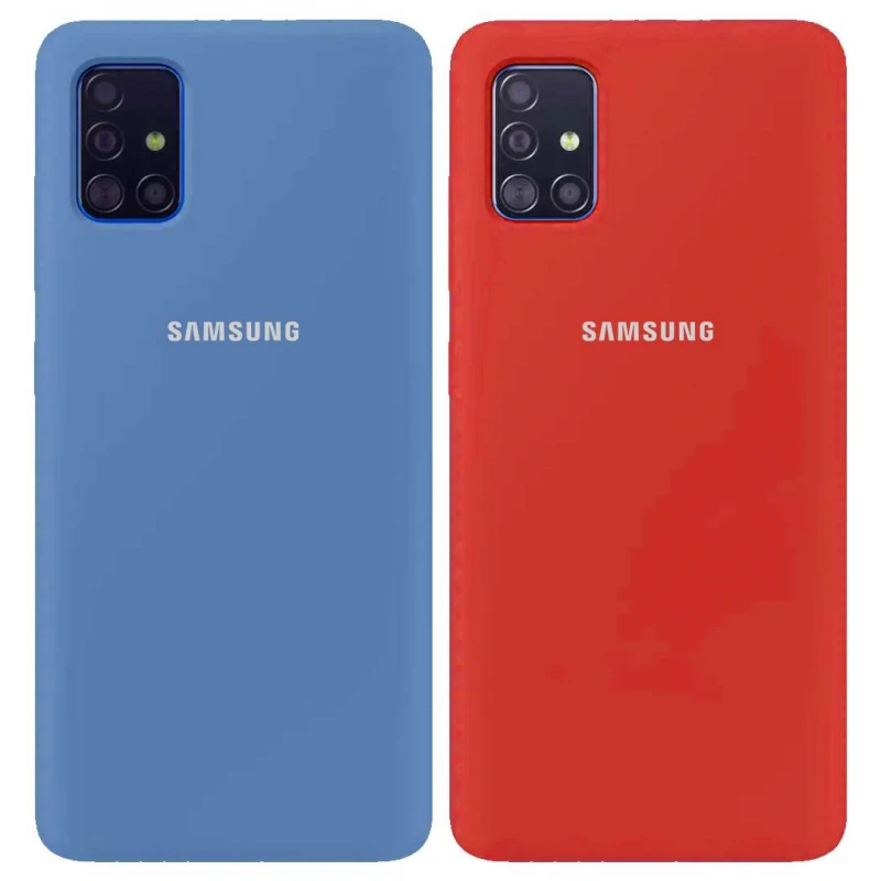 

Чохол Silicone Case з закритим низом на Samsung Galaxy A51