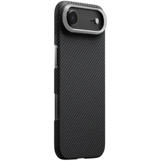 Чехол PC Carbon Protection Slim with MagSafe для Apple iPhone 17 Air (6.5") — Black