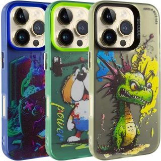 Чехол TPU+PC Street Art для Apple iPhone 16 Pro Max фото 1 Чехол TPU+PC Street Art для Apple iPhone 16 Pro Max фото 1 из 2