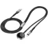 Дата кабель Hoco CW54 2in1 Type-C to iWatch/Lightning 2.5W (1.2m) – Black. Фото 3 из 5