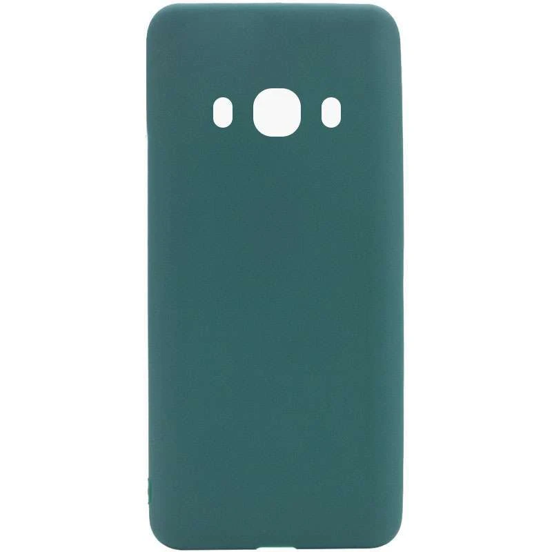 

Кольоровий силіконовий чохол на Samsung J510F Galaxy J5 (2016) (Зелений / Forest green)
