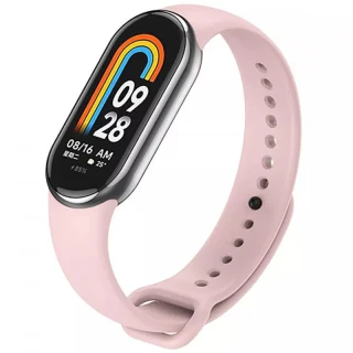 Силіконовий ремінець для Xiaomi Mi Band 8/9/10 — Рожевий / Pink Sand