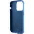 Чехол Silicone Case с металлическими кнопками для Apple iPhone 14 Pro Max (6.7") – Синий / Blue Jay. Фото 6 из 9