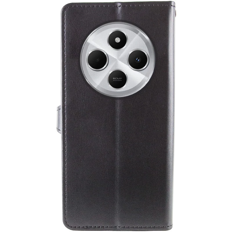 Чехол-книжка GETMAN галлант для Xiaomi Redmi 14C / Poco C75 – Черный. Фото 2 из 7